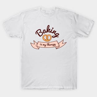 Baking Is My Therapy, Gift For Father, Gift For Fathers, Gift For Dad, Gift For Daddy T-Shirt